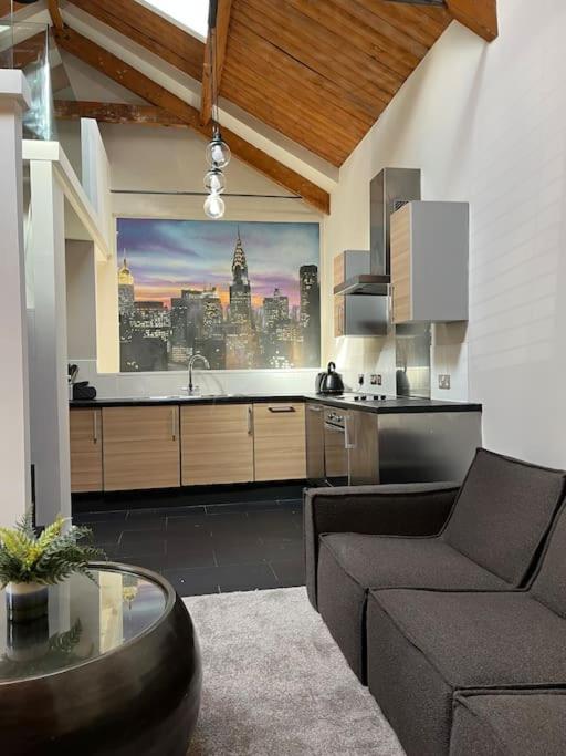 Gorgeous 2 Bed Loft Style Apartment 맨체스터 외부 사진